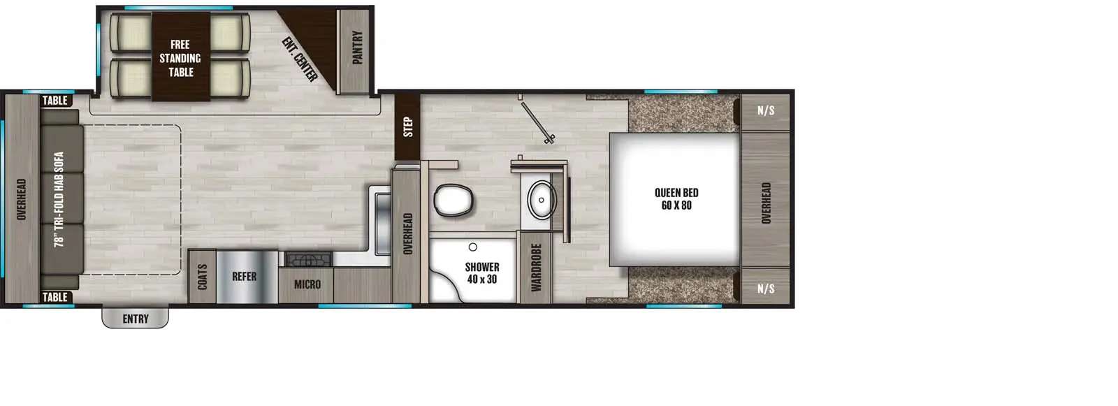 254RLS Floorplan Image